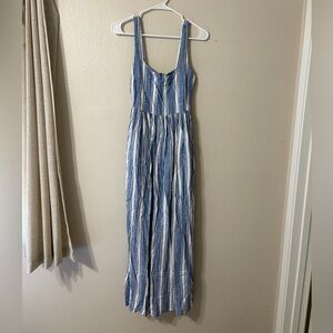 F21 Striped Maxi Dress